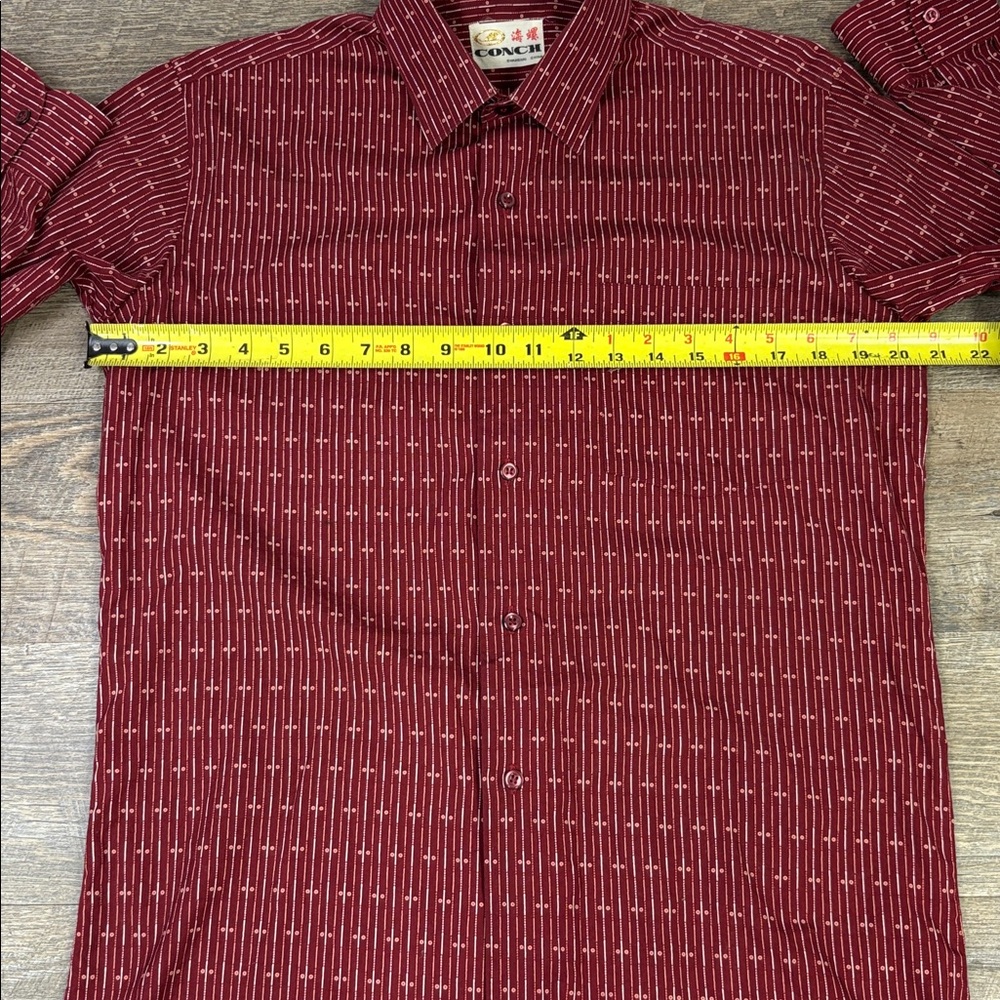 Vintage Conch Shanghai Button-Up Shirt – Men’s 15-31 (38-76) - Picture 5 of 8